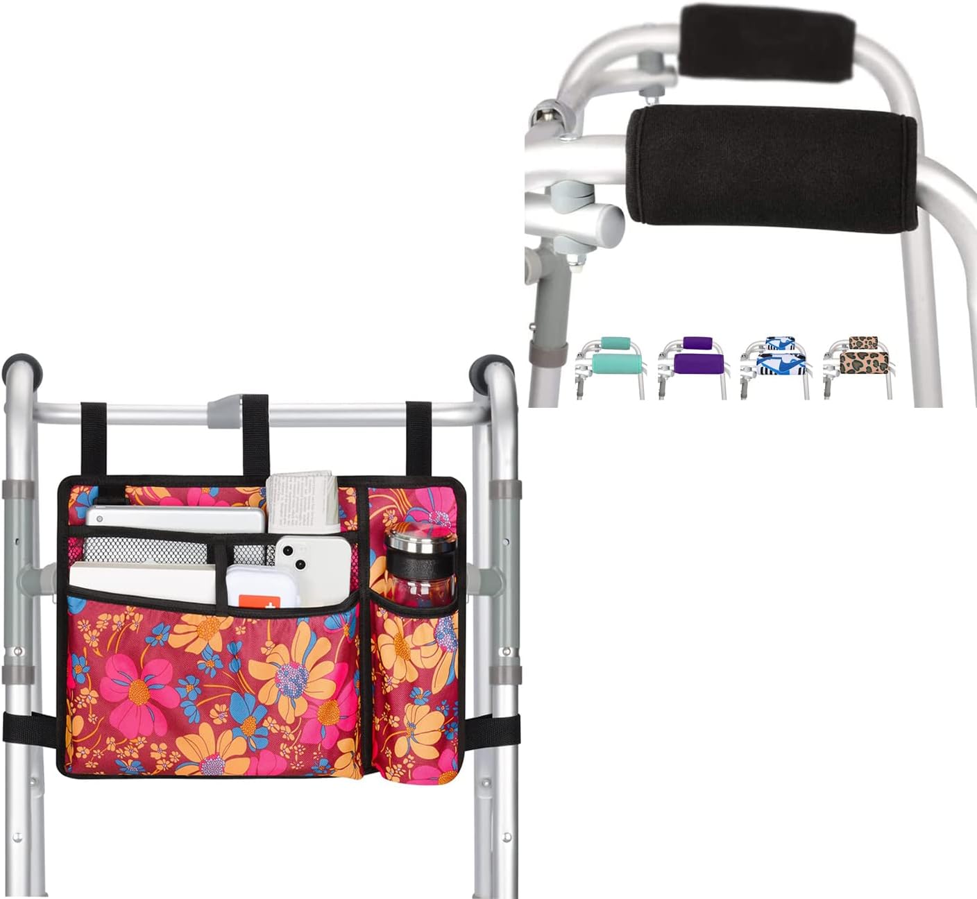 supregear Walker Bag and Walker Grips Bundle, Water