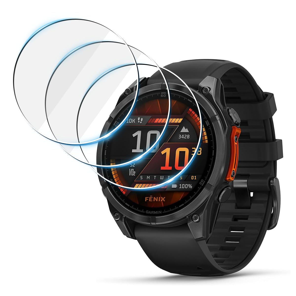 Lemxiee 2 Stück Schutzfolie für HUAWEI Watch GT 6 46mm Zubeh