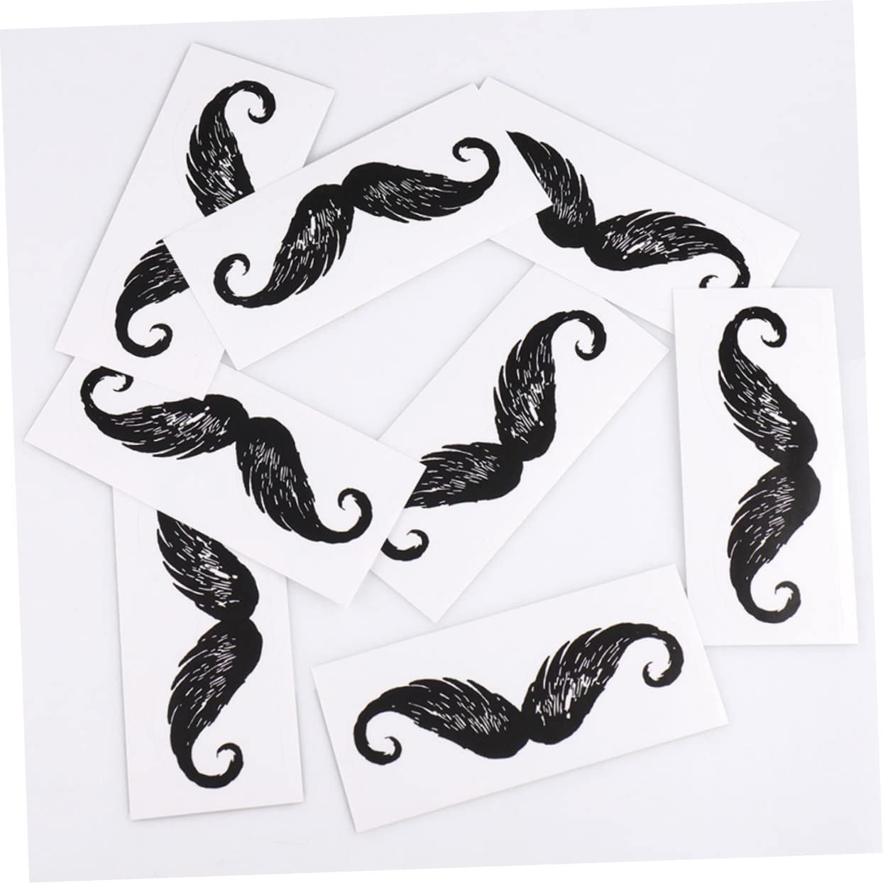 Didiseaon 5 Juegos Pegatinas Estilo Barba Depilacion Facial Cera Nariz Equipo De Cera De La Nariz Cortapelos Para La Nariz Protector De Barba Para Depilacion De Nariz Páginas Hojas * 5
