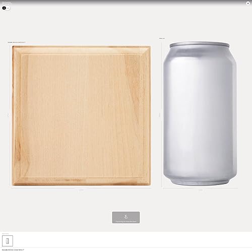 Miniatura 10 de Placa rectangular de madera de 5 pulgadas, 2 piezas de borde biselado recortado esquina sin terminar, tablón de madera para manualidades Woodpeckers