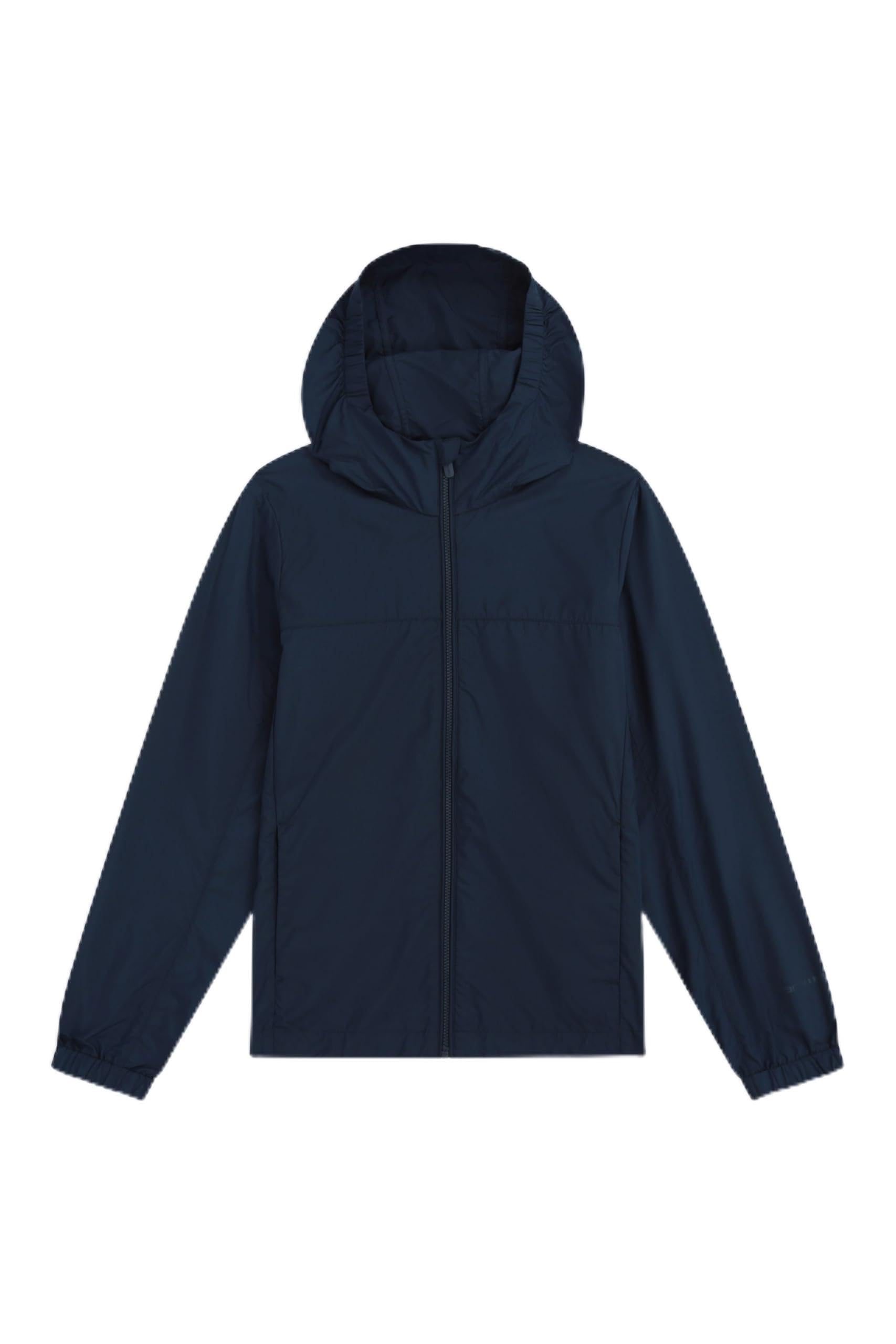 Animal Navy Sunrise Kids Light Packable Travel Jacket Kids Size 7-8 Years