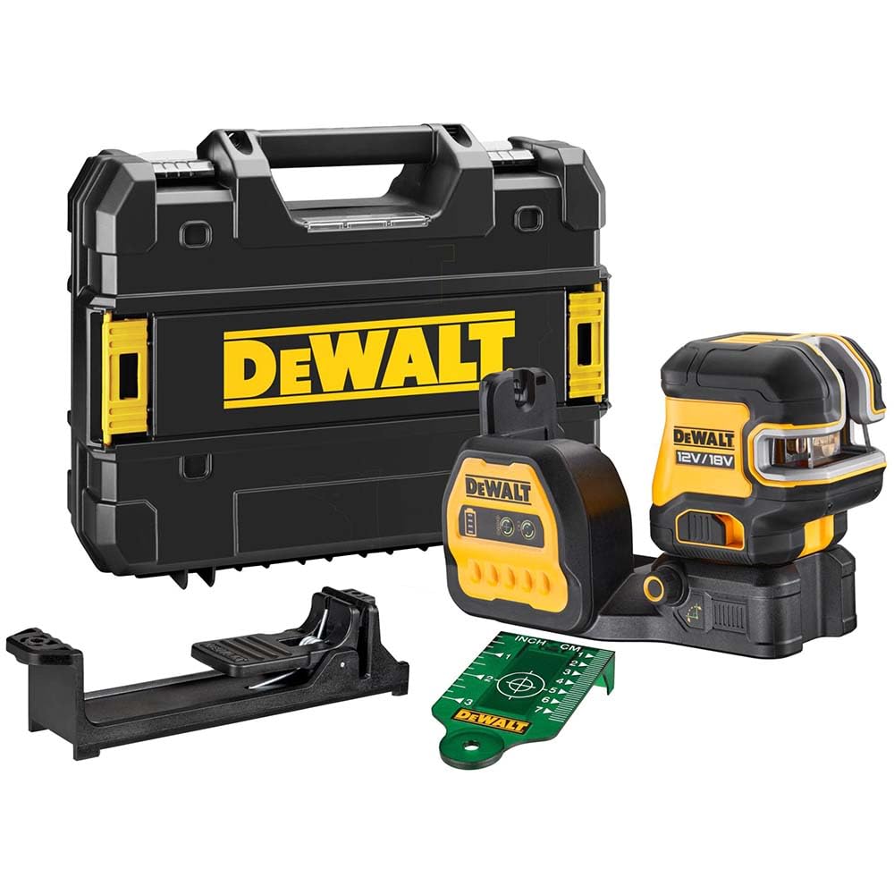 Dewalt Dce825ng18-Xj Dce825ng18 Spot & Cross Green Laser 12/18V Bare Unit 5054905296322