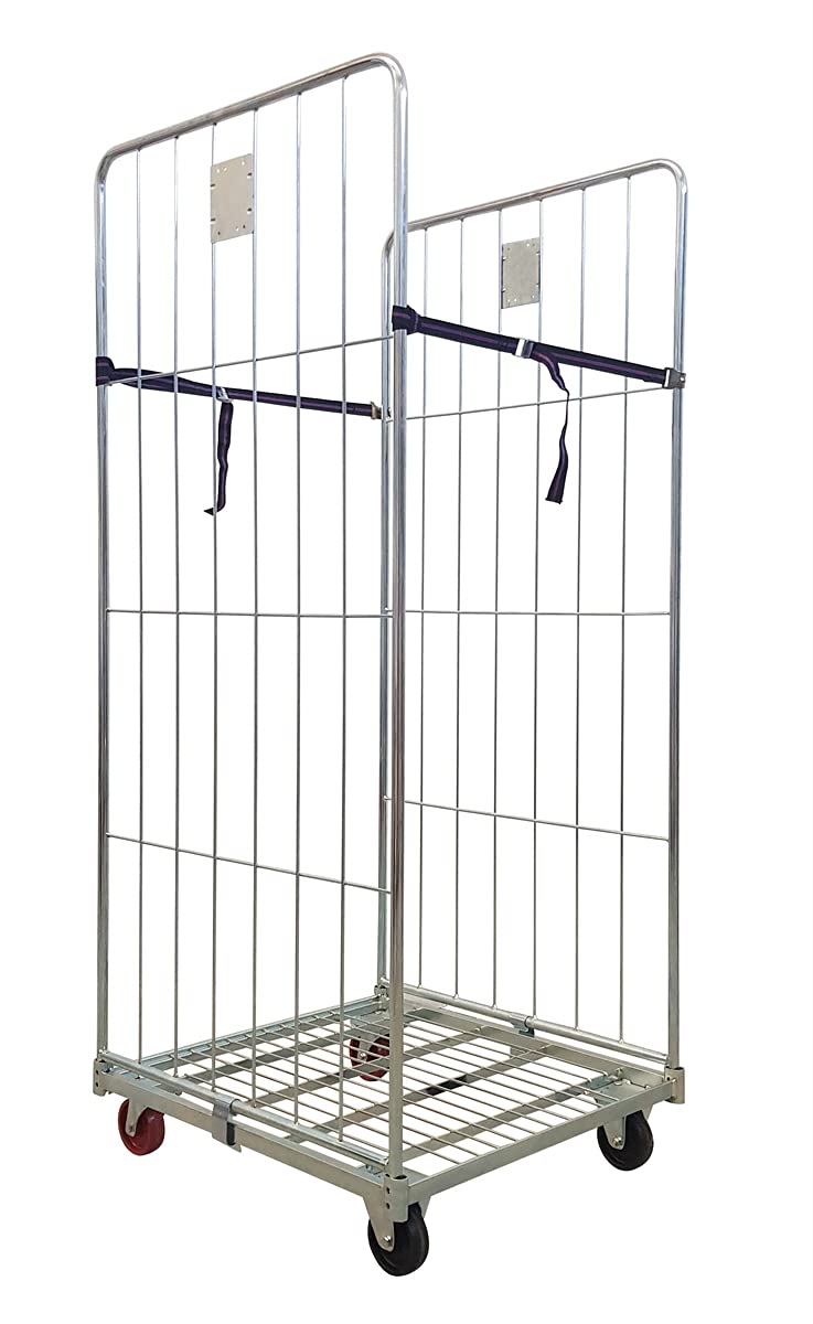 ARTROLL01 Roll Container Elettrozincato, Argento