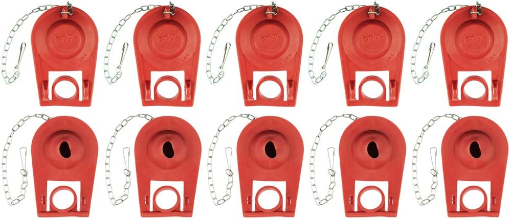 (10-Pack) - Korky 2000BP Fits Older Brass Flush Valves Toilet Flapper