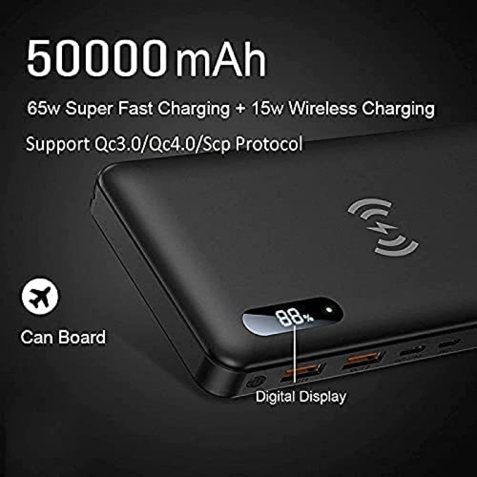 Banca di Ricarica Portatile, 50000 MAH Capacità Banca