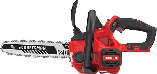 Miniatura 2 de CRAFTSMAN V20 Mini motosierra, inalámbrica, 12 pulgadas, solo herramienta descubierta (CMCCS620B)