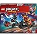 Lego Ninjago Set of 4: 71838 Kais Motorcycle Races, 71842 Rontu the Master Dragon, 71843 Rogues Mech Dragon Rider & 30650 Kais and Rapton's Duel in the Temple