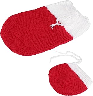 Toyvian Trajes De Natividade Para Crianças Traje Recém-Nascido Trajes De Bebê Roupas Recém-Nascidas Roupas Infantis Saco De Dormir Para Crianças Saco De Dormir De Tricô Saco De Dormir