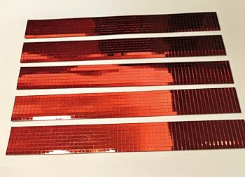 9440 PCS Self Adhesive Mirror Mosaics Sheets, 5 X 5 Mm Silver Mirrors Mosaic Squ