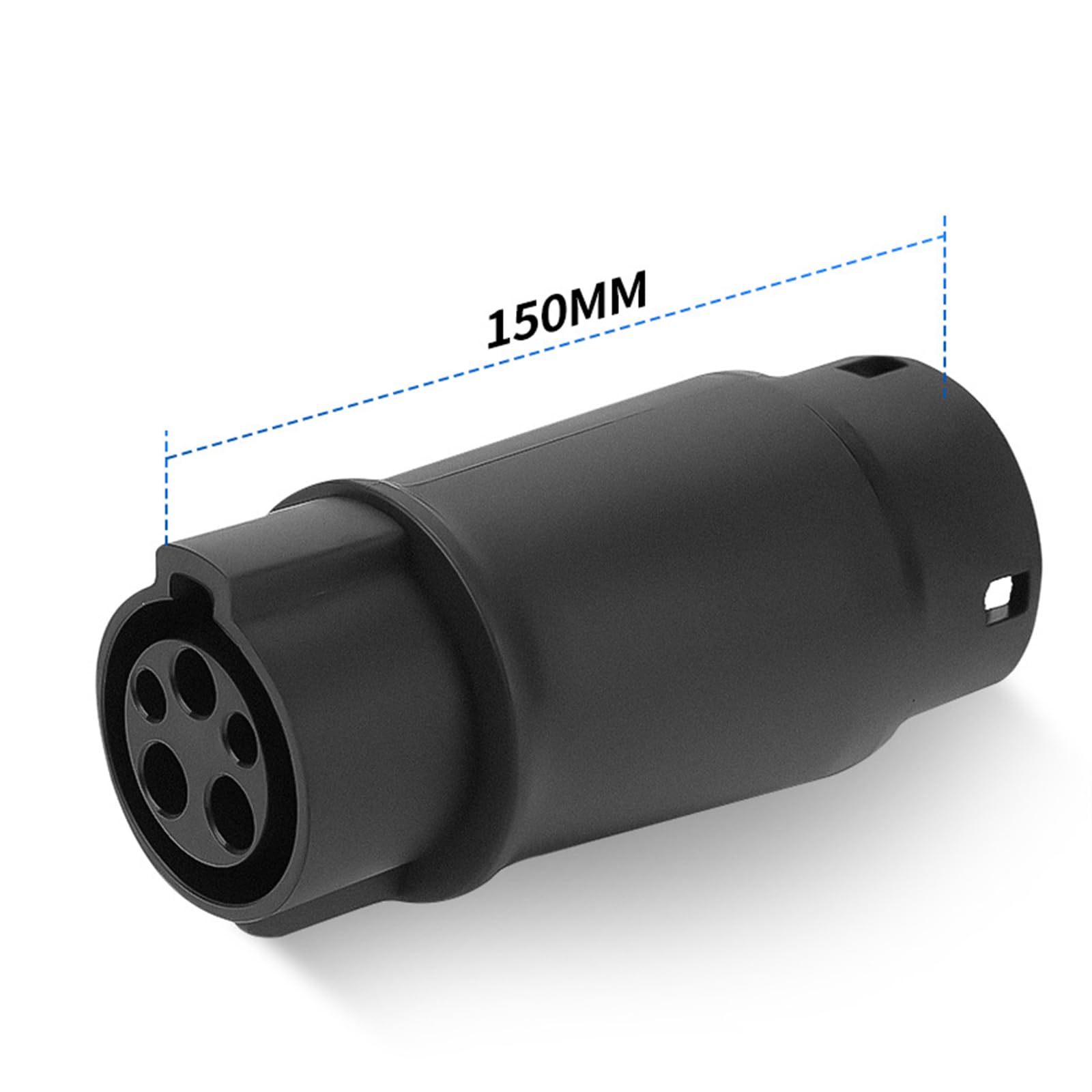 Adaptateur de Type 1 vers Type 2 EV, Adaptateur Convertisseur de Chargeur de Véhicule Électrique Câble de Charge Type 2 vers Type 1 32A Convient pour Les Voitures Standard Européennes
