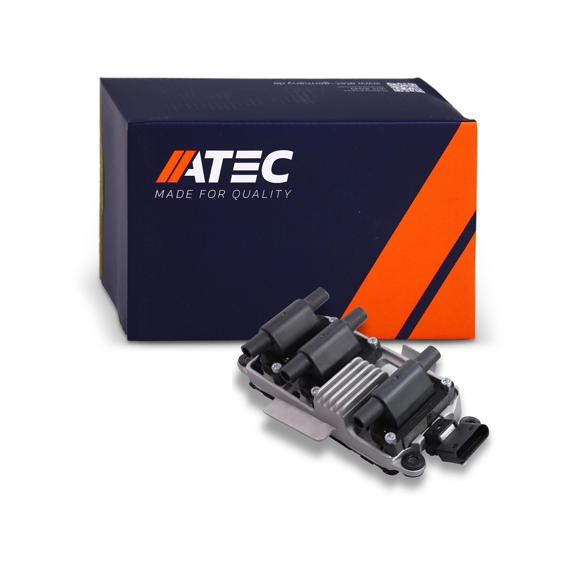 ATEC Germany 1x Bobina de encendido -módulo de encendido de polos 12V