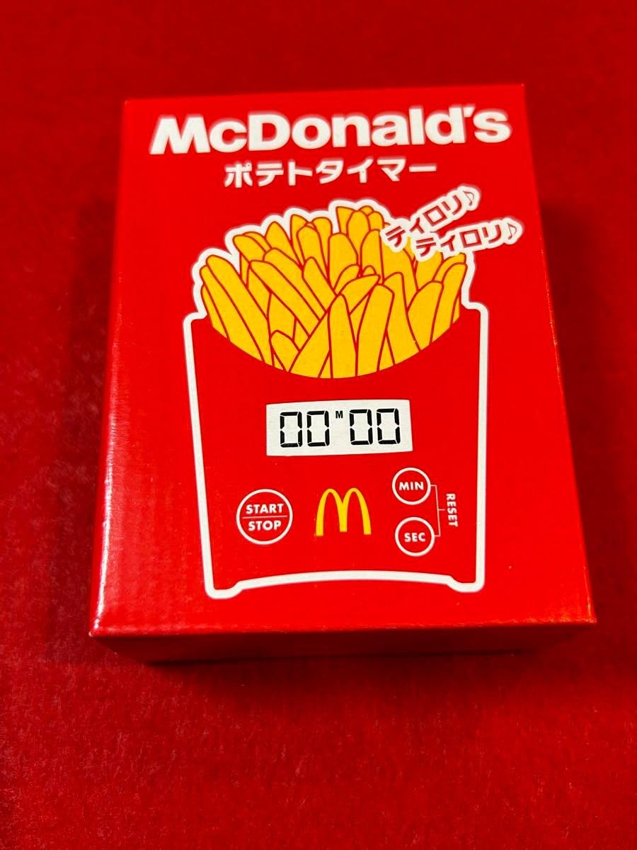 【レア】オリジナル 2020年 限定品 マクドナルド 非売品 ポテトタイマー レア】オリジナル 2020年 限定品 マクドナルド 非売品 ポテトタイマー