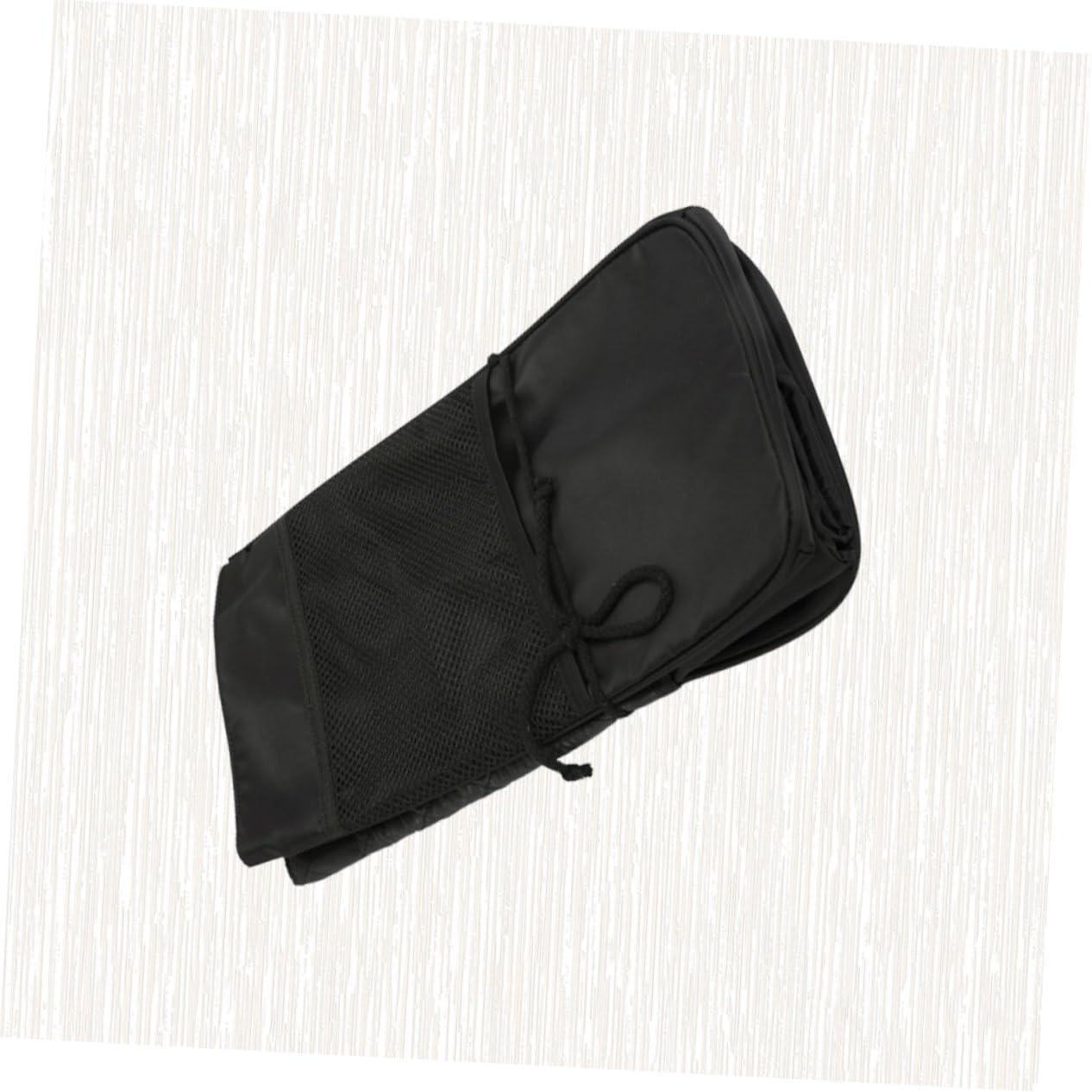 SEWACC Sewing Machine Cover with Zipper Pouch Black Oxford Material Storage Case for Home and Shop Use Durable Protection for Sewing Tools and Equipment Easy to Clean and Maintain