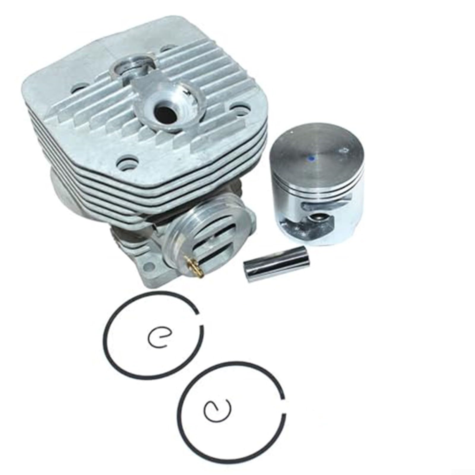 Cilindro para kit de pistón para K970 K970 II K970III 586351001 586351004 Pieza de repuesto de metal para reparación de cortacésped, entusiastas del bricolaje, mantenimiento del jardín