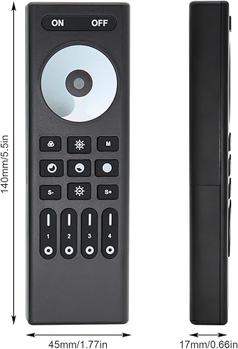 Miniatura 3 de MALIIGAZA Panel 2.4G Interruptor remoto inalámbrico RF para controlador LED WB5 LM052, soporte RGB RGBW RGBCCT luces de tira LED, control de grupo