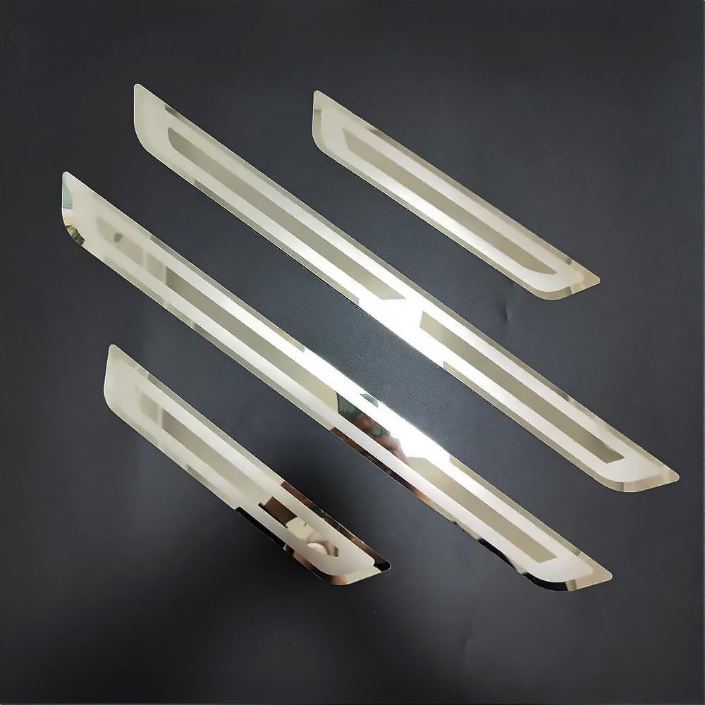 4PCS Stainless Car Door Sill Plate For Toyota Coro... - Vicedeal - View #10