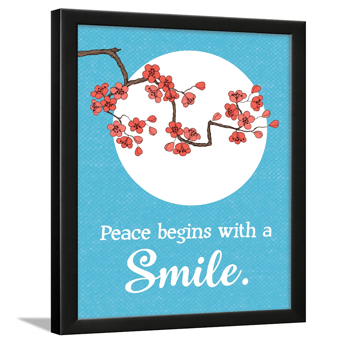 Chaka Chaundh - Smile Quotes wall Frames - Happiness quotes wall