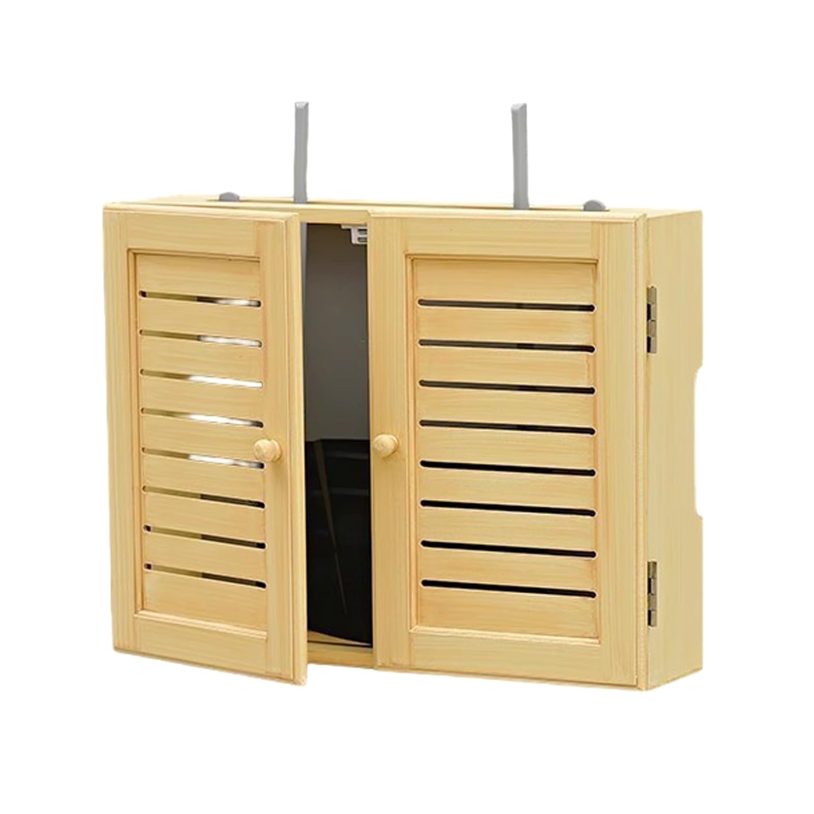 Armoire de routeur murale et cache de boîte WiFi, solution de rangement peu encombrante pour une organisation moderne de la maison