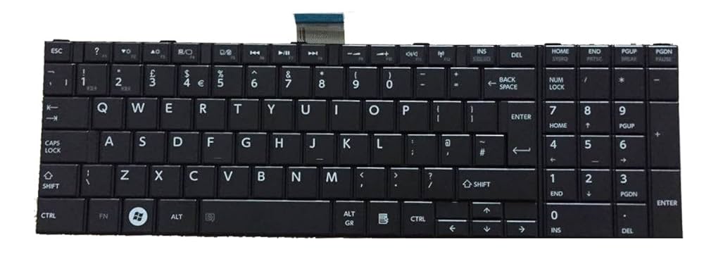 Teclado Para Laptop Toshiba SATELITE L850 L855 S855 C855 L855d