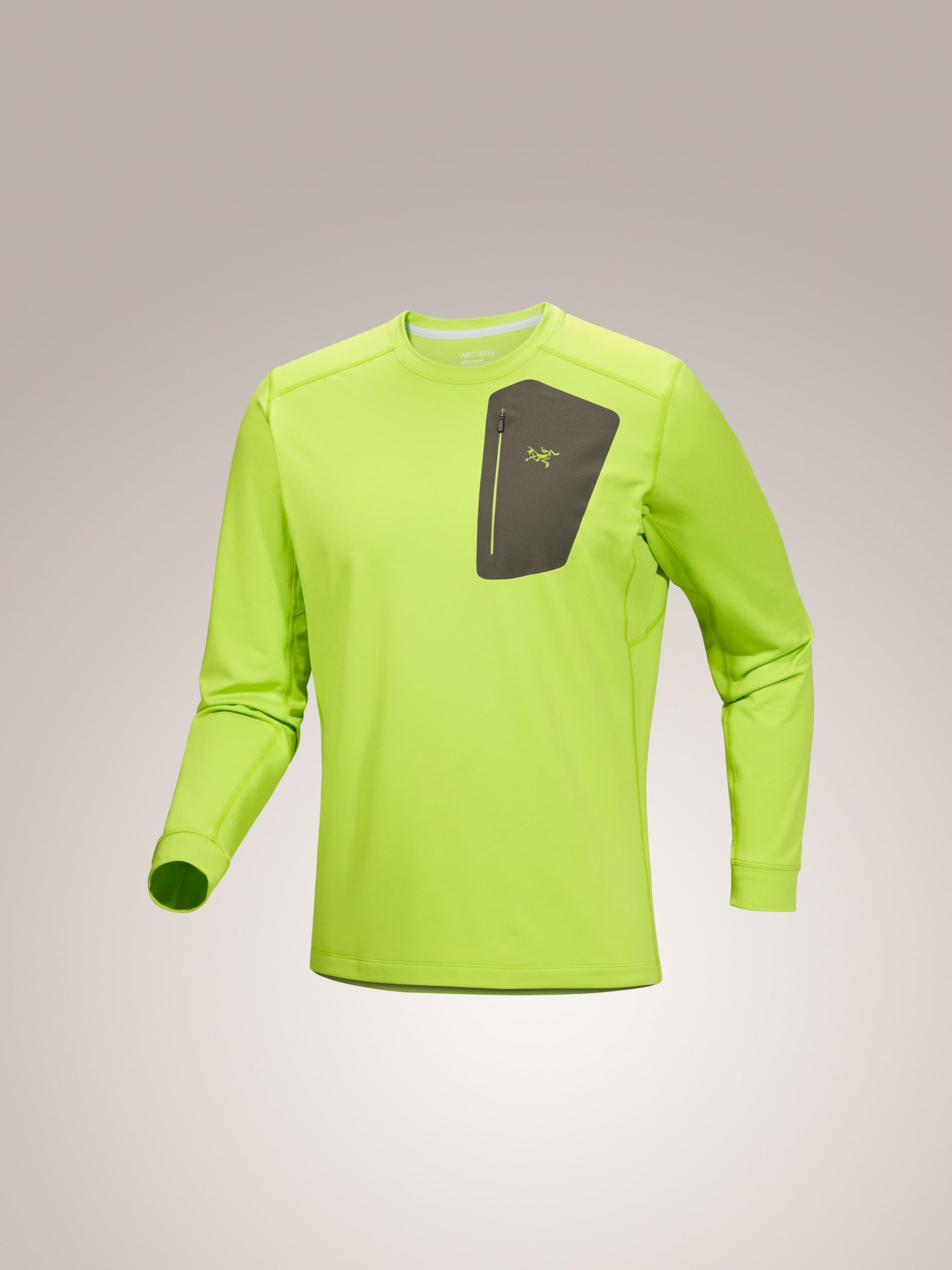 アークテリクスARC'TERYX Rho LT Crew Neck 緑 Arc'teryx Rho LT Crew Neck Men's | Lightweight Thermal Base Layers