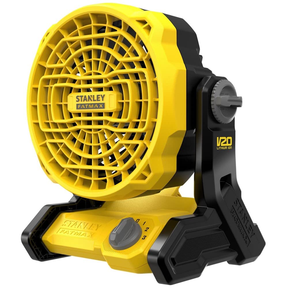Ventilateur V20 STANLEY FATMAX SFMCE001B-XJ à tête pivotante 18V sans fil