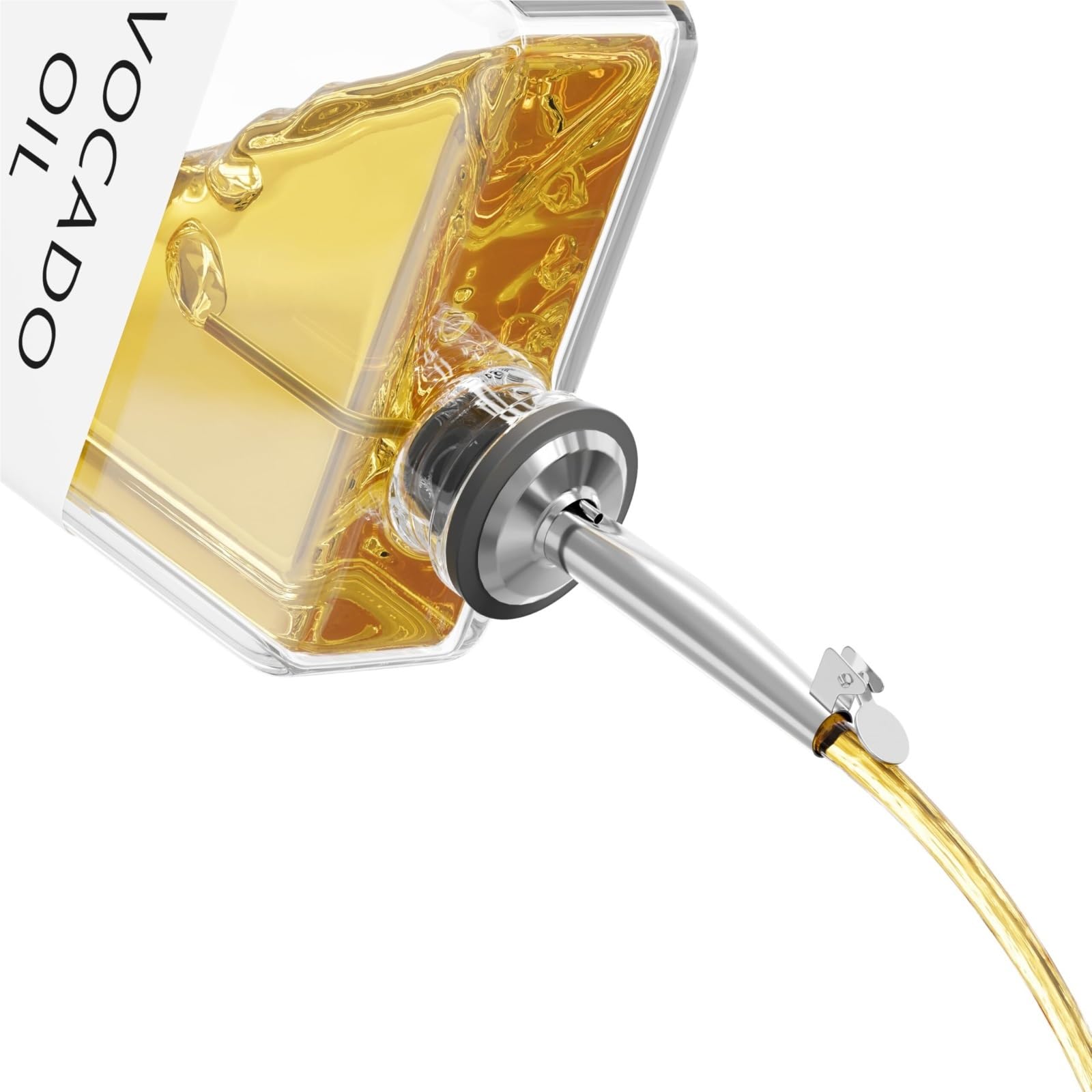 Dispenser per Salsa di Soia Set Di Erogatori For Olio Da Cucina, Bottiglia For Olio E Aceto, Bottiglia For Olio D'oliva, Erogatore For Salsa Di Soia, Confezione Da 2 Contenitore Dell'olio