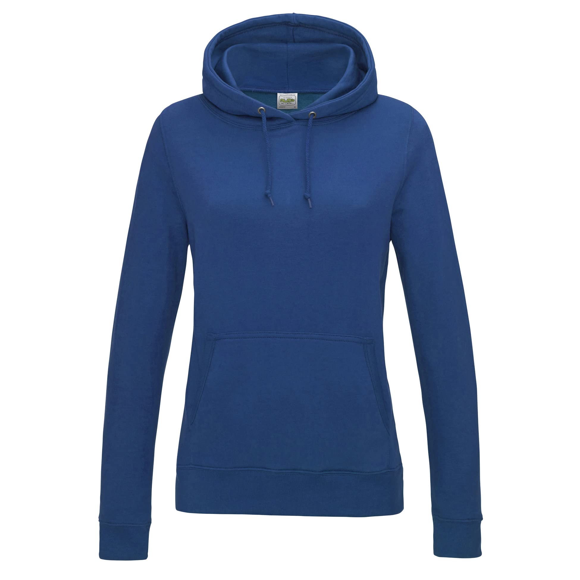 AWDis Women's Girlie College Hoodie, Blue (Royal Blue), 12 (Manufacturer Size:Medium)