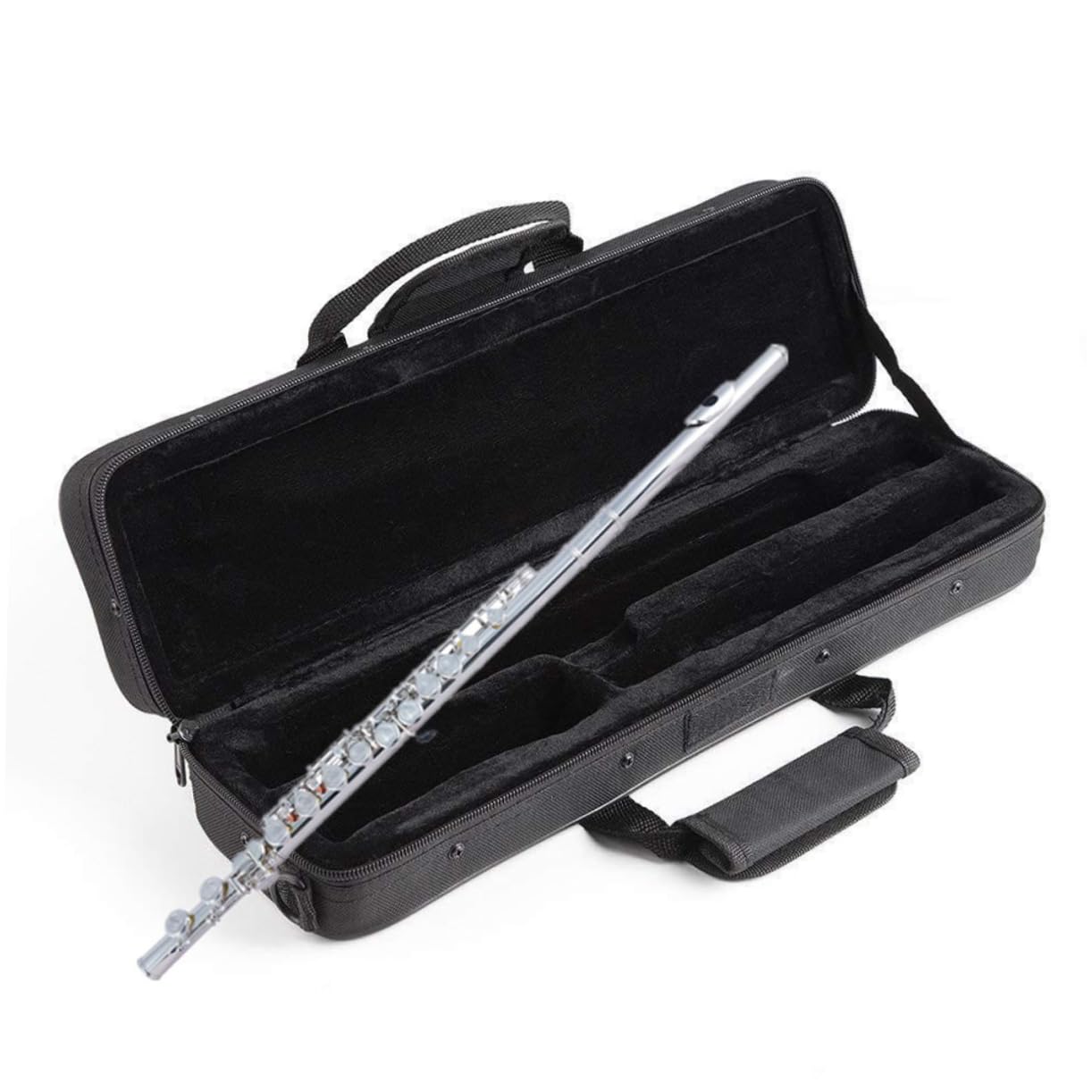 Abaodam Flute Handbag 16-hole Flute c Case Padded Bag Compact Portable Luggage
