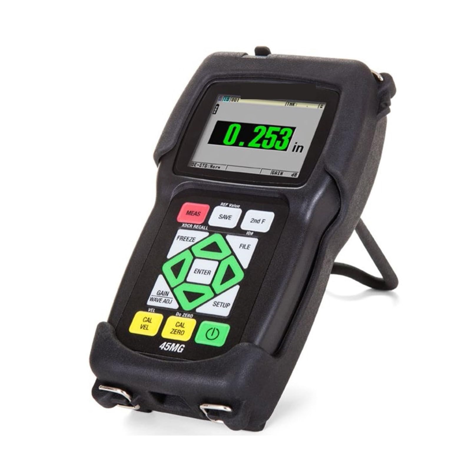 Ultrasonic Thickness Gauge, Precision Measurement Tool for Metal, Plastic, and Composite Materials for Industrial Inspection