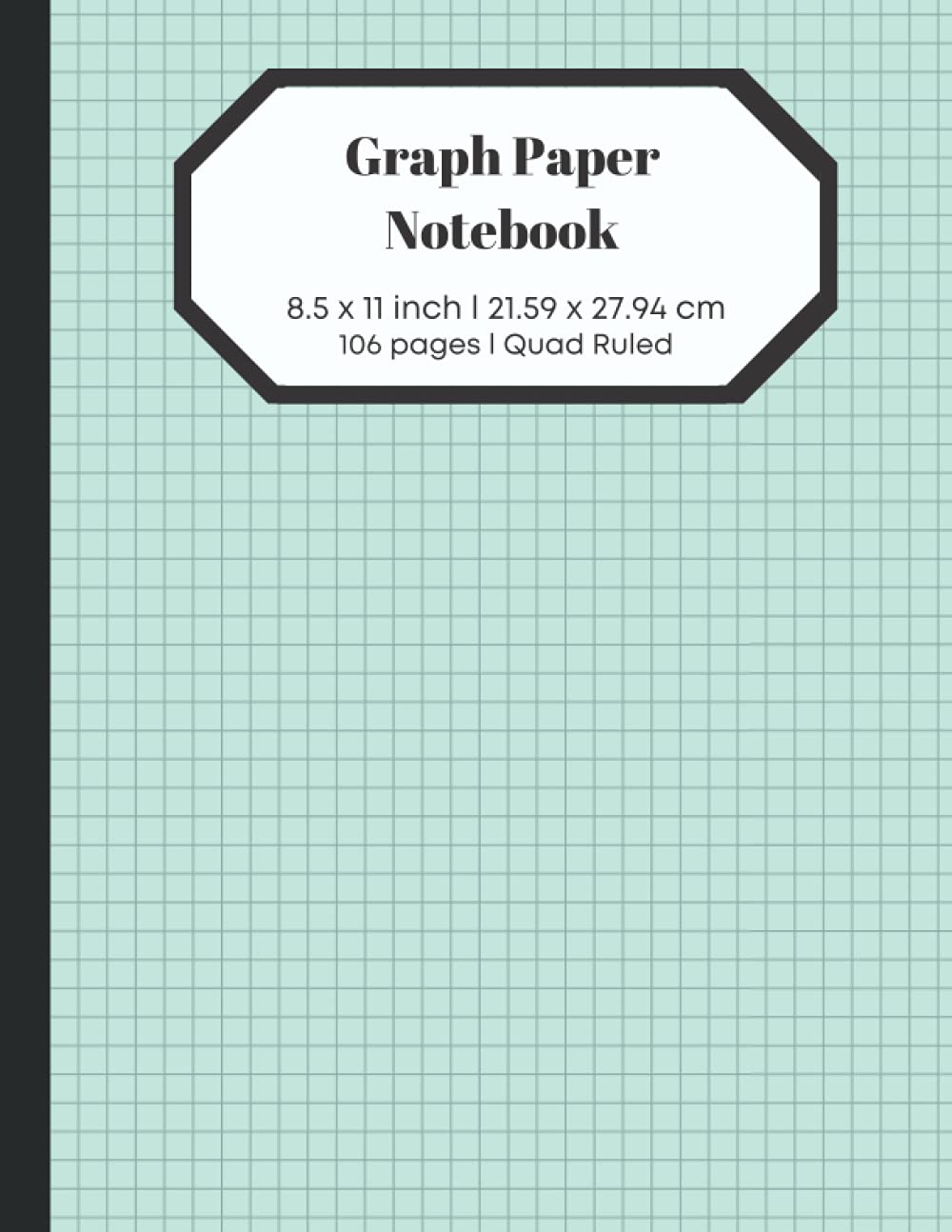 Graph Paper Notebook 8.5 x 11: Gridded Notebook with Graphing Paper for ...