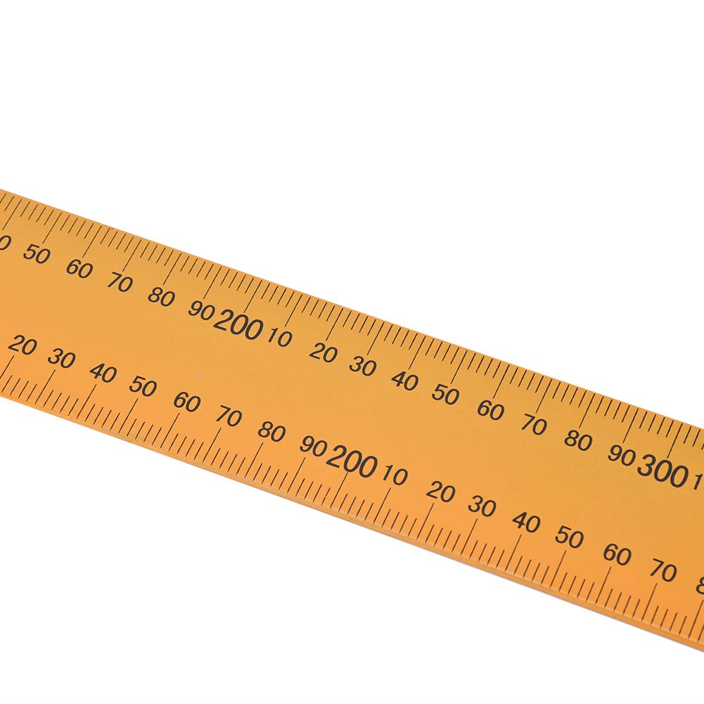 Quadrato per Incorniciatura, Righello Multifunzionale in Alluminio Righello a Forma di L Righello Quadrato Falegname Quadrato Quadrato di Precisione Strumento per la Lavorazione