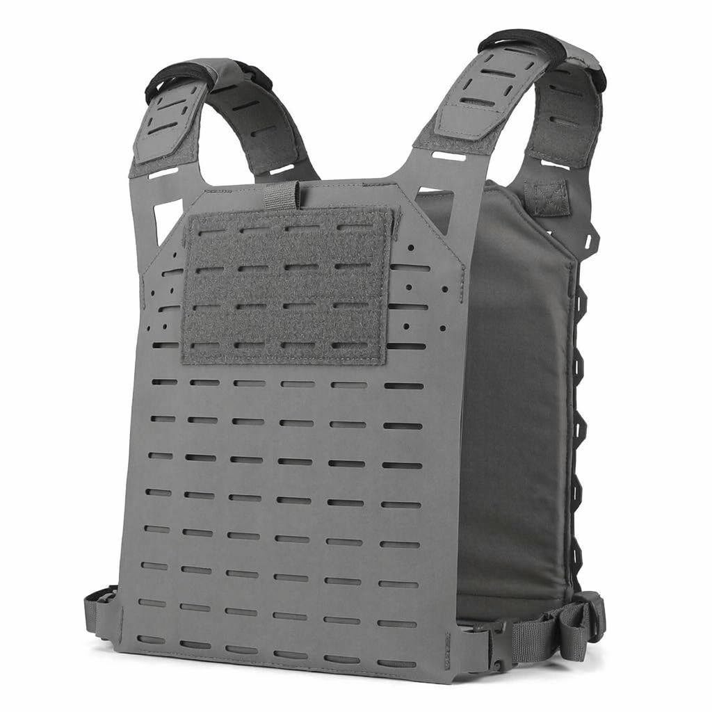 Chaleco Táctico SF V2 Molle Ligero Ajustable Con Bolsa De Almacenamiento Y Asa Rescate, Compacto For Exteriores