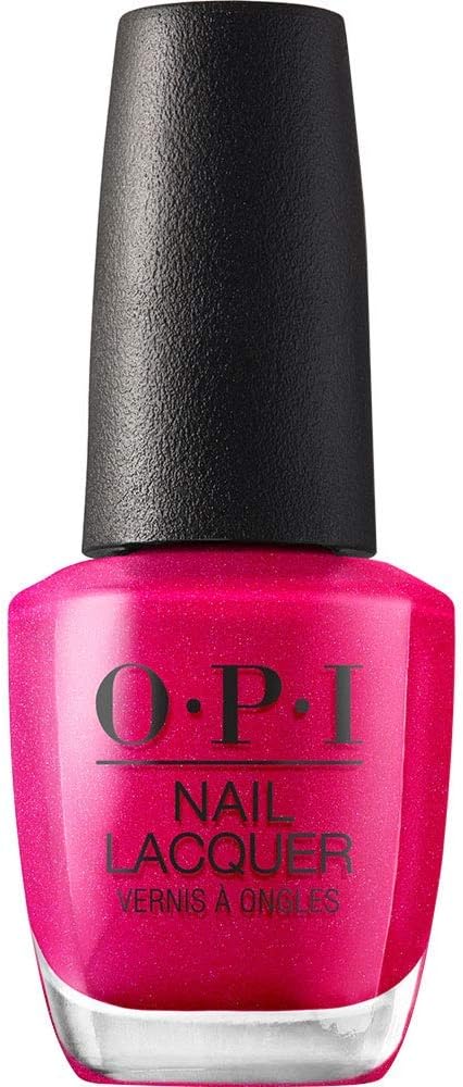 OPI Nail Lacquer - Pink and Purple Shades - Chip Resistant & Long-Lasting Polish with OPI Pro-Wide Brush (15ml)