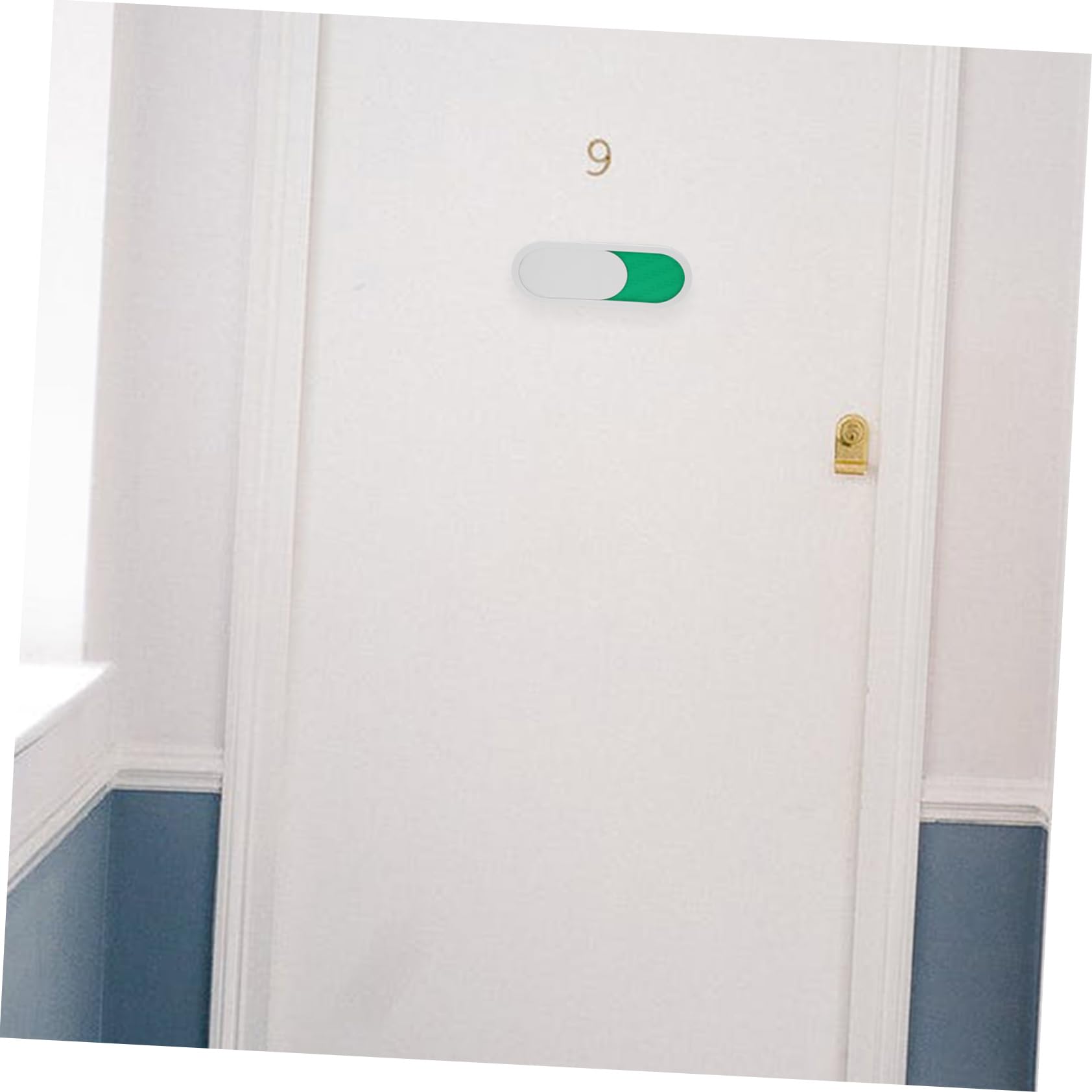 Cartel Salida De Emergencia 10 Piezas Placa De Identificación Signo Indicador Señal De Stop Decoración De La Signo De Ocupido Señal De Puerta Corredera Placa Ocupada Registro Plexiglás