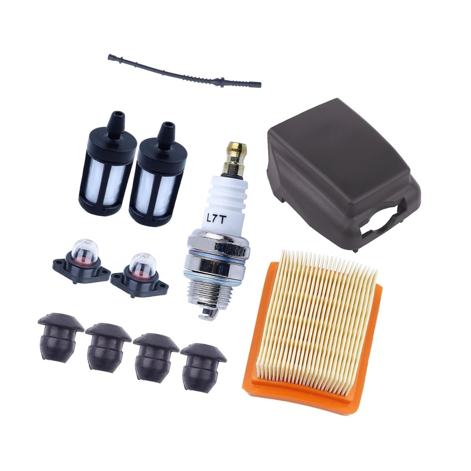 Kit de filtre à air avec couvercle pour Stihl FS120 FS250R et durite de carburant