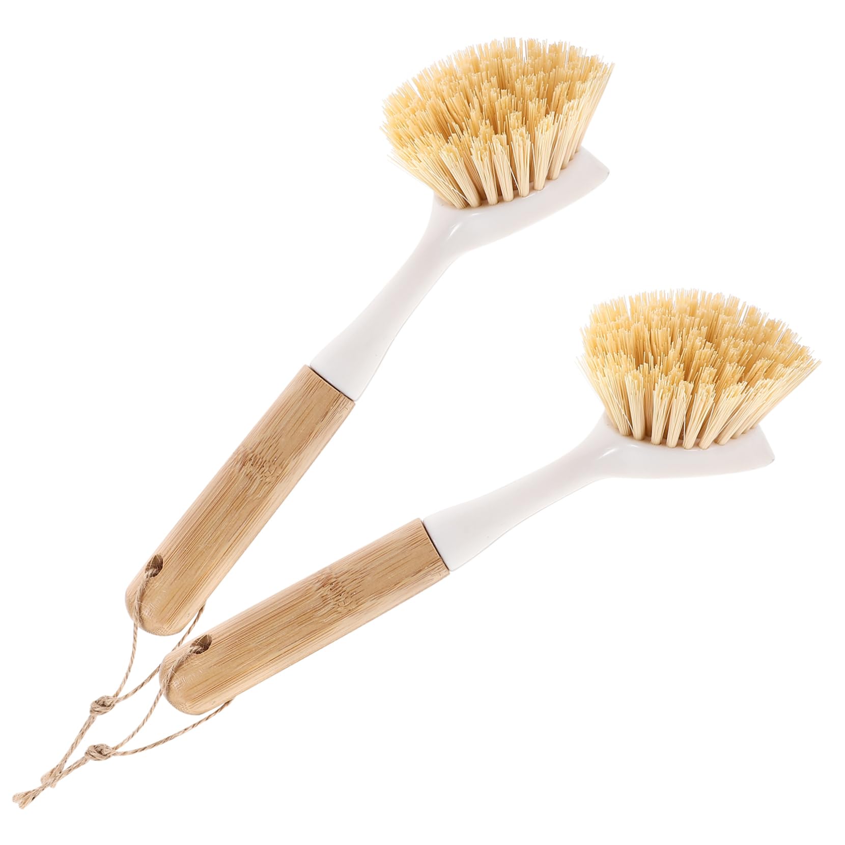 Didiseaon 5 Ensembles Comprimés Éponge Scrubber Nettoyage Ménage Poubelle Plat Bouilloire Truc Brosse Lave Vaisselle des Produits Absorbant Brosse À Vaisselle sur en Bois 2 Pièces * 5