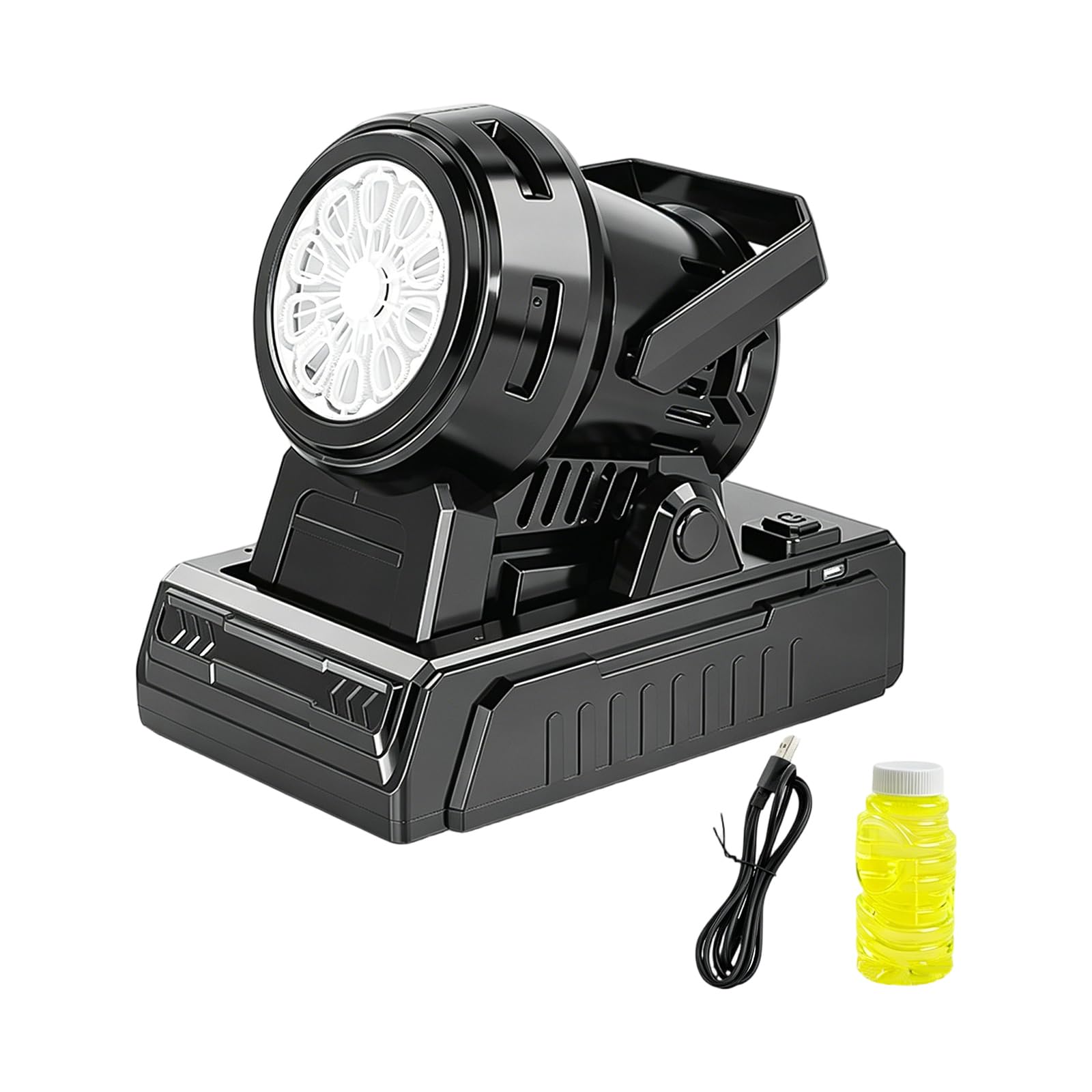 Creatore Automatico Schiuma Portatile a 10 ugelli, Black