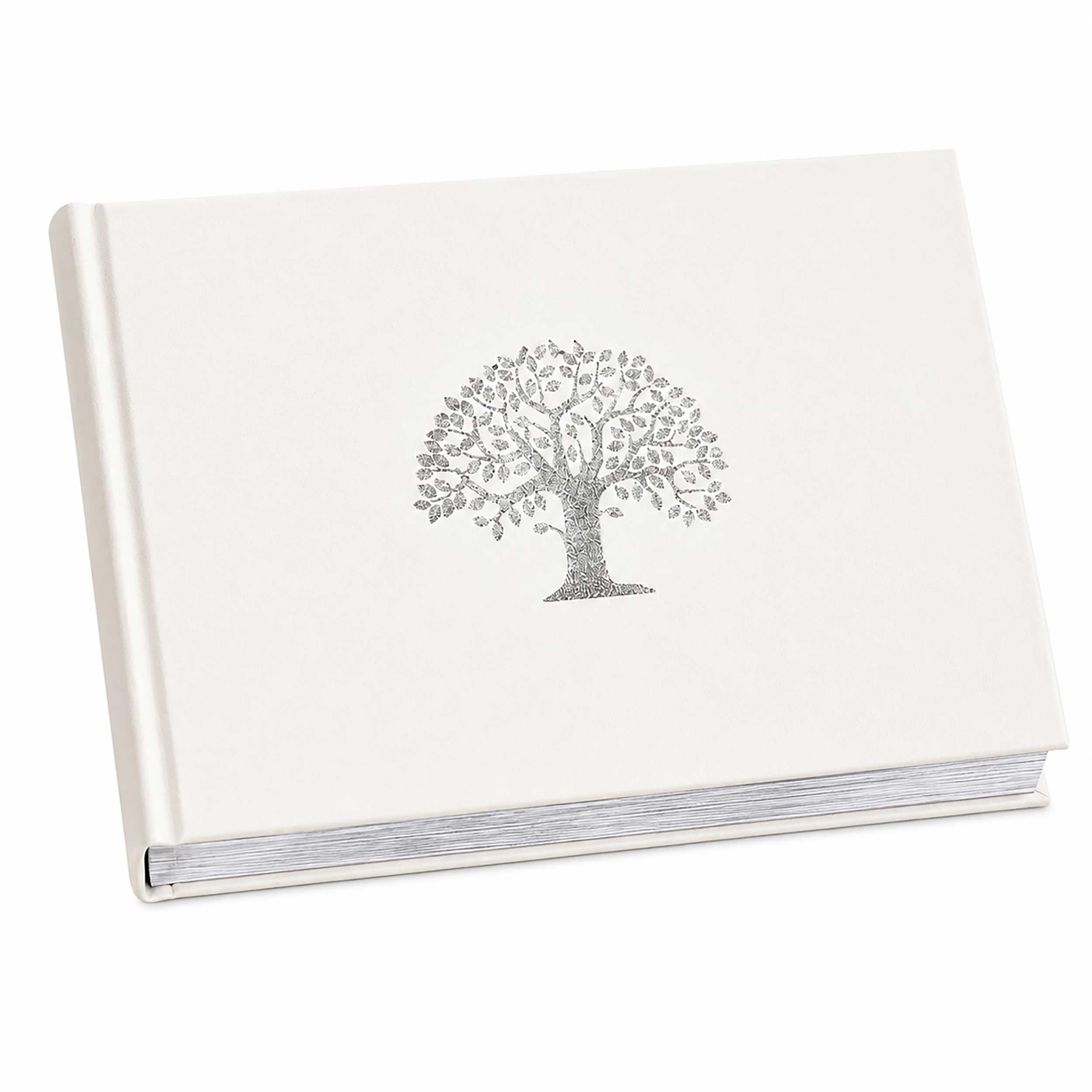 Livre d'or commémoratif Arbre de vie pour préserver les mots de soutien