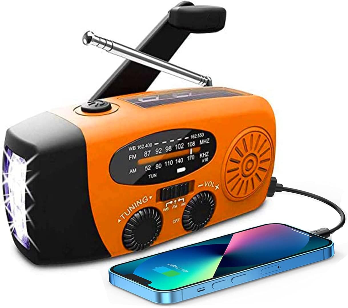 Notfallradio Solar Kurbel Kompakte Notfallhilfe Unterwegs main image 0