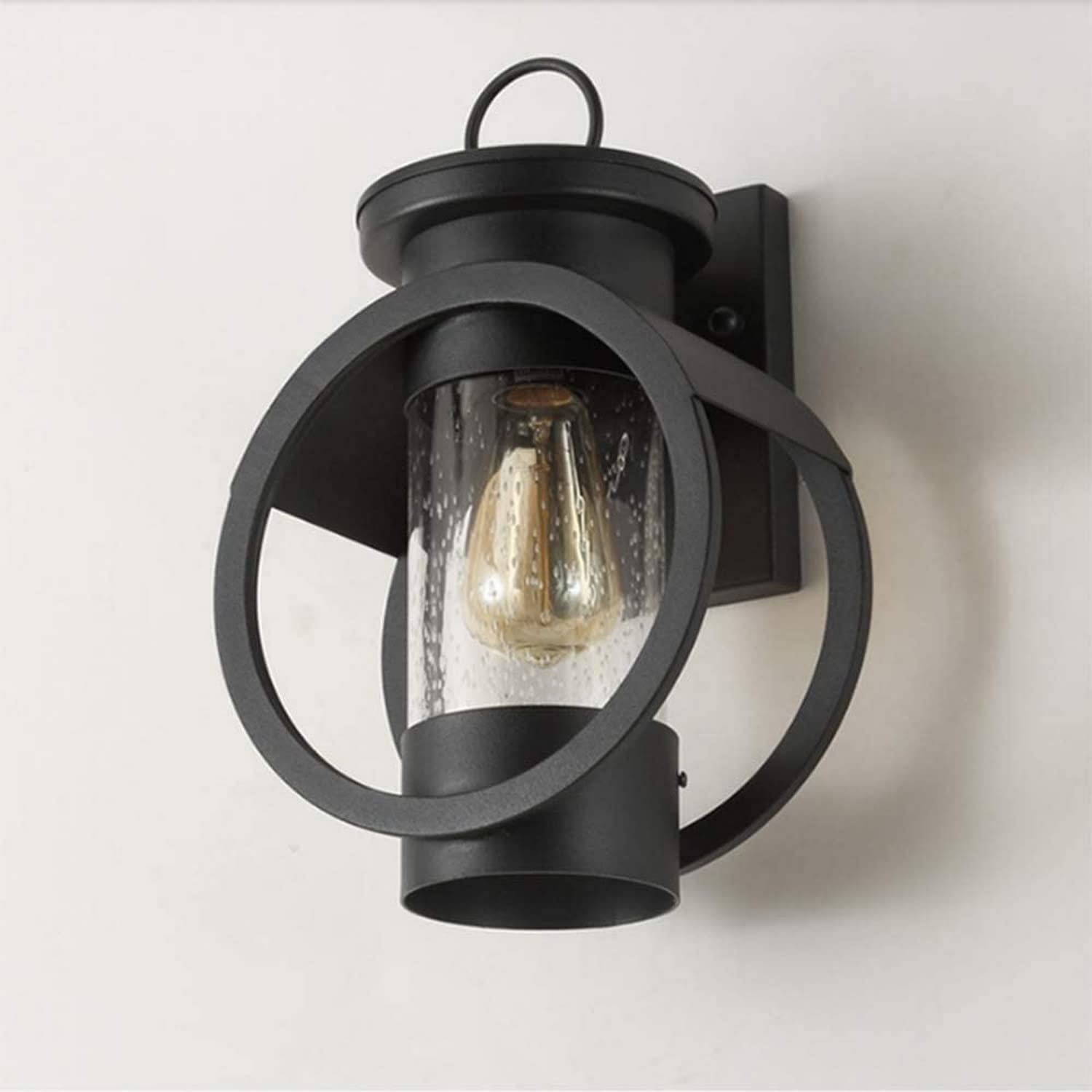 Luminaire antique E27 étanche pour décoration de jardin et entrée
