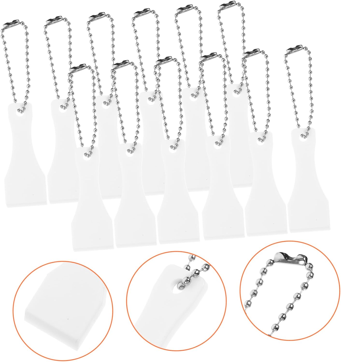 12pcs Ticket Scratcher Tool Plastic Scraper for Stickers Labels Cards Lightweight Portable Easy to Use for Effortless Scratch Offs