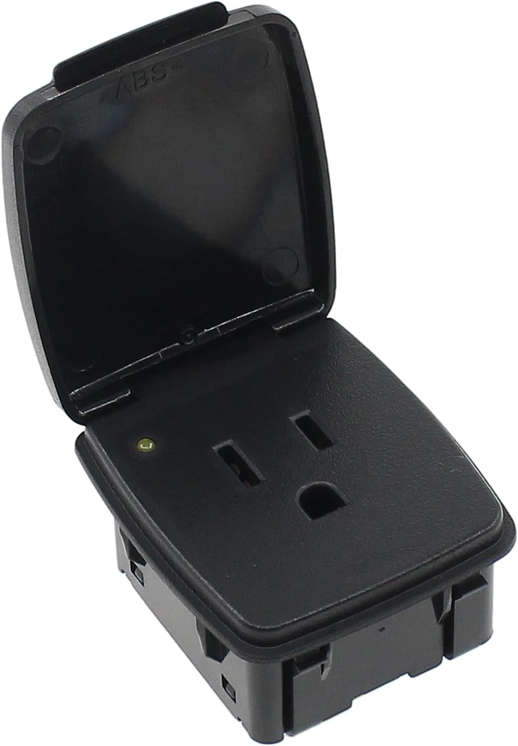 MOTOKU Front Center Console Power Outlet Socket Plug Converter w/Cover Assembly for Ford F-150 2017-2020 F-250 F-350 F-450 F-550 F-600 Super Duty 2018-2022 AC 110V 400W MAX