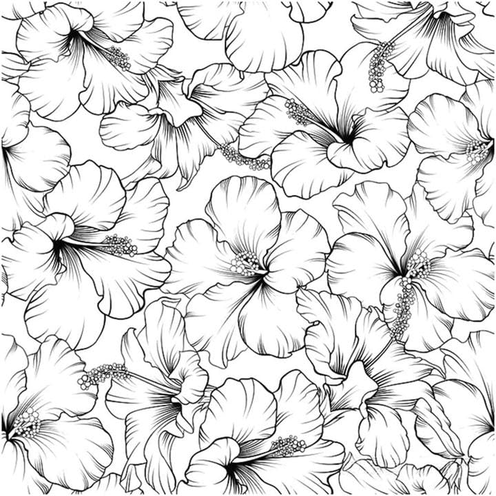 Timbro trasparente in silicone con sfondo floreale, sigillo trasparente per la creazione di biglietti, scrapbooking, album fotografico fai da te, 9 pezzi