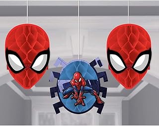Spider-Man Webbed Wonder Honeycomb Decorations - 7