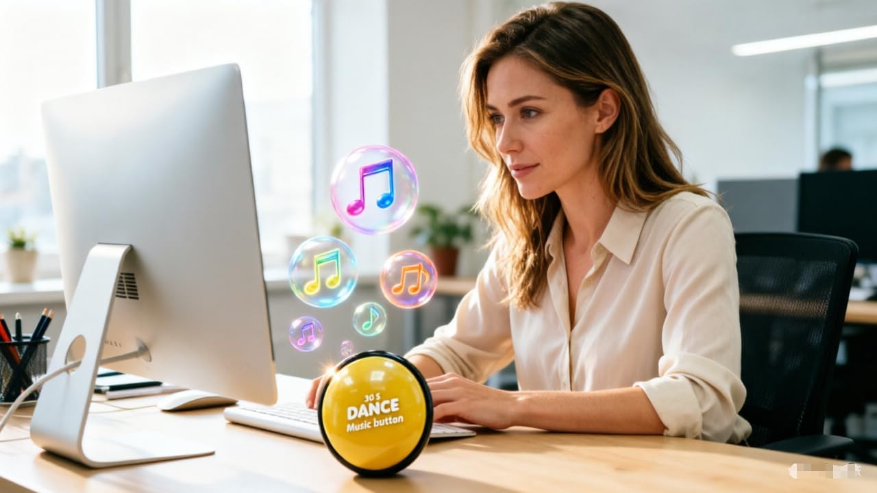 Fast-Dancing Stress-Relief Button Toy – forCelebrations, Events, and Social Media Challenges!