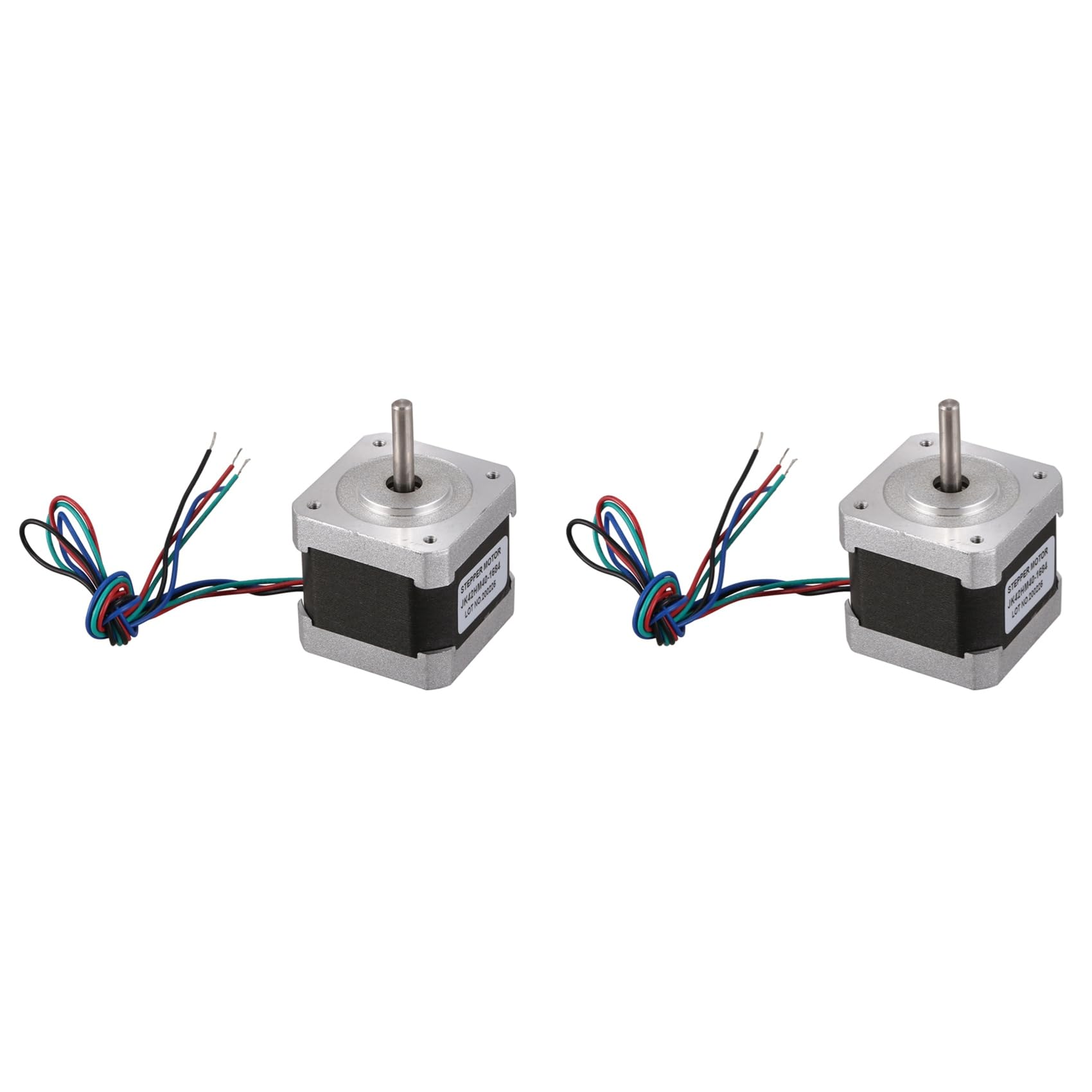 rieder 2X NEMA 17 42 hybrydowy silnik krokowy 0,9 stopni 40 mm 1,68 2-fazowy silnik krokowy do frezów CNC