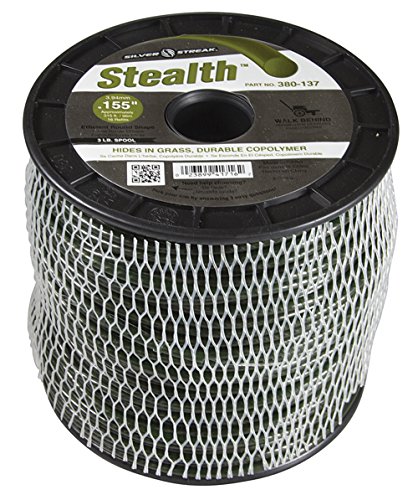 Stens 380-137 Silver Streak Stealth Trimmer Line, 0.155", 3 lb. Spool