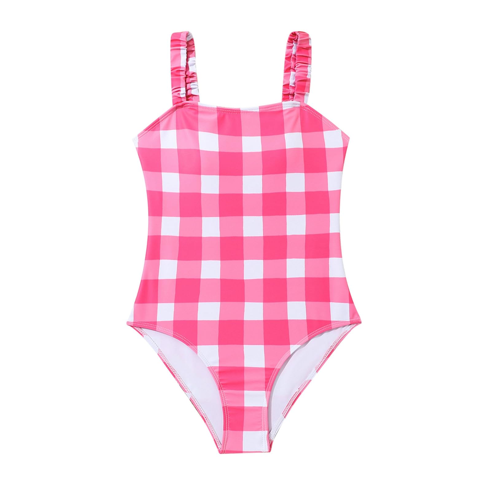 Cokbyavla Girls One Piece Bathing Suit,Swimsuit Romper Cute Bikini for 10 Year Olds Bikini Age 12 Swimming Ring Kids Girl Swim Skirt Tween Girls Bathing Suits 12-14(97Pink,14-15 Years)