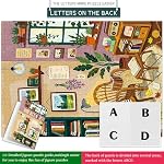 1000 Puzzles de puzzle pour adultes, lecture de Puzzle de Nook avec 1:1 HD Affiche, Interlockage précis, Marquage de lettres sur le dos, Sans poussière, anti-stress & Cadeau de jeu familial idéal