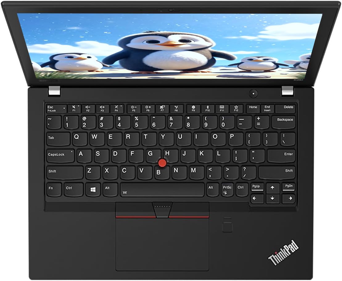 Lenovo Thinkpad X280 Business Laptop, 12,5 Zoll FHD (1920 x 1080), Intel Core i5-8350U 1,7 GHz, 8 GB RAM, 256 GB SSD, Webcam, Windows 11 Pro (Generalüberholt)